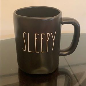 Rae Dunn By Magenta SLEEPY Mug (Black)